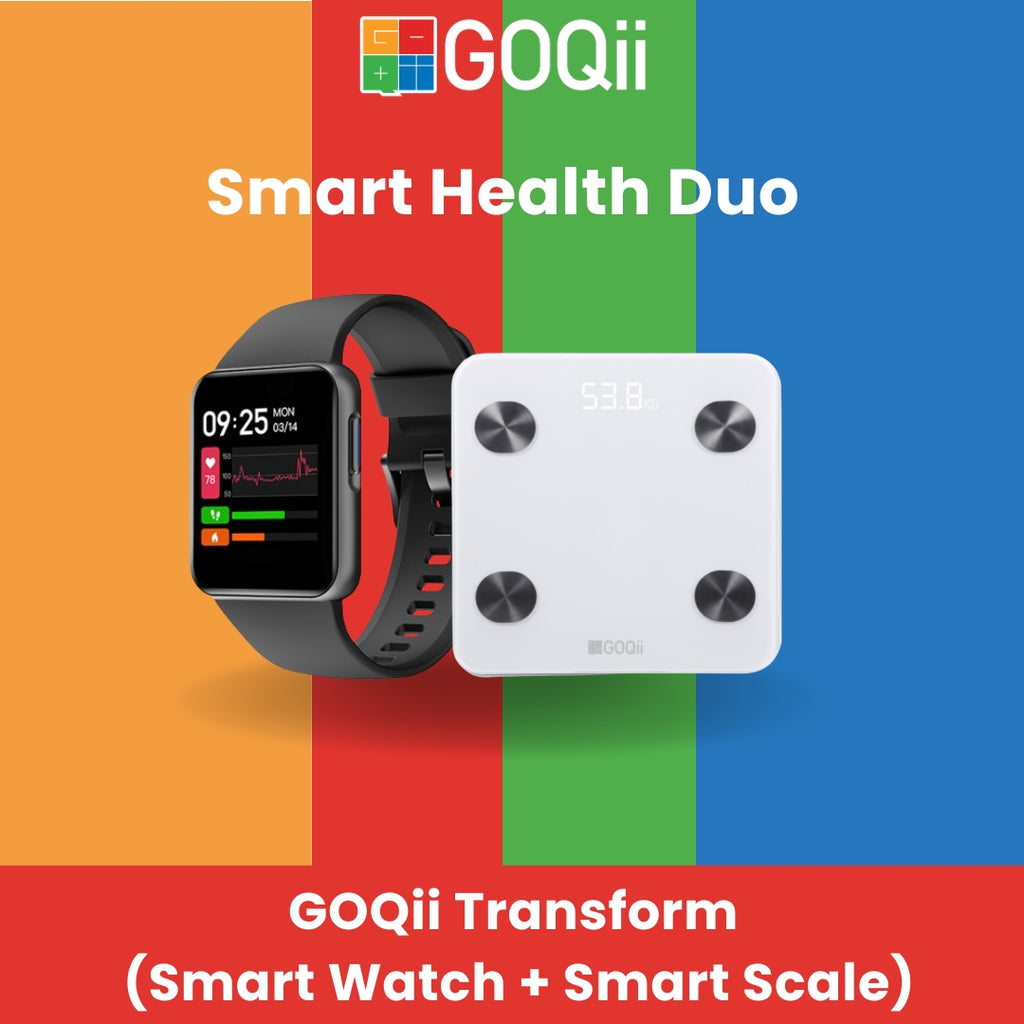 GOQii Transform 3M (Smart Watch and Smart Scale add on) Weight Loss Program