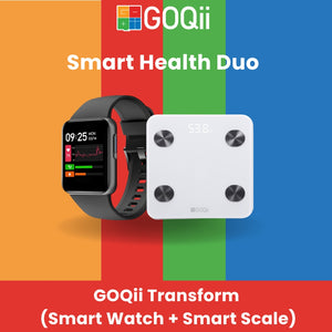 GOQii Transform 3M (Smart Watch and Smart Scale add on) Weight Loss Program