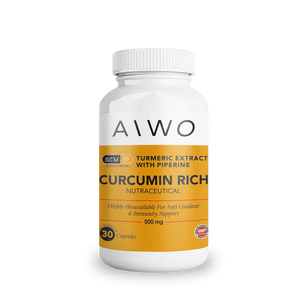 AIWO Curcumin Rich 500mg (30 capsules)