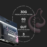 Ace Blend Intense 30G Plant Protein, No Added Sugar - Pink Guava/Chocolate Hazelnut  (5 Servings)