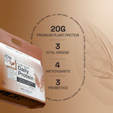 Ace Blend Daily 20G Plant Protein, No Added Sugar - Raw Chocolate / Green Lemonade flavours (5 Servings)