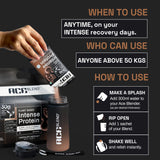 Ace Blend Intense 30G Plant Protein, No Added Sugar - Pink Guava/Chocolate Hazelnut  (5 Servings)