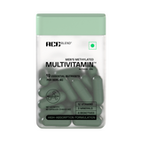 Ace Blend Methylated Multivitamin for Men, (60 Capsules) - Supports Immunity, Focus & Heart Health