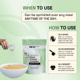 Ace Blend Unflavoured Plant Protein Triple Complex, 500 g - 26G Protein per Serving, Gut Friendly