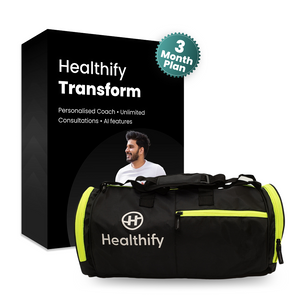 HealthifyMe 3M Transform + Gym Bag